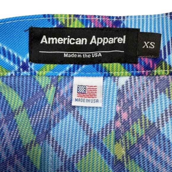 American Apparel Pleated Mini Skirt Size XS - Picture 4 of 5